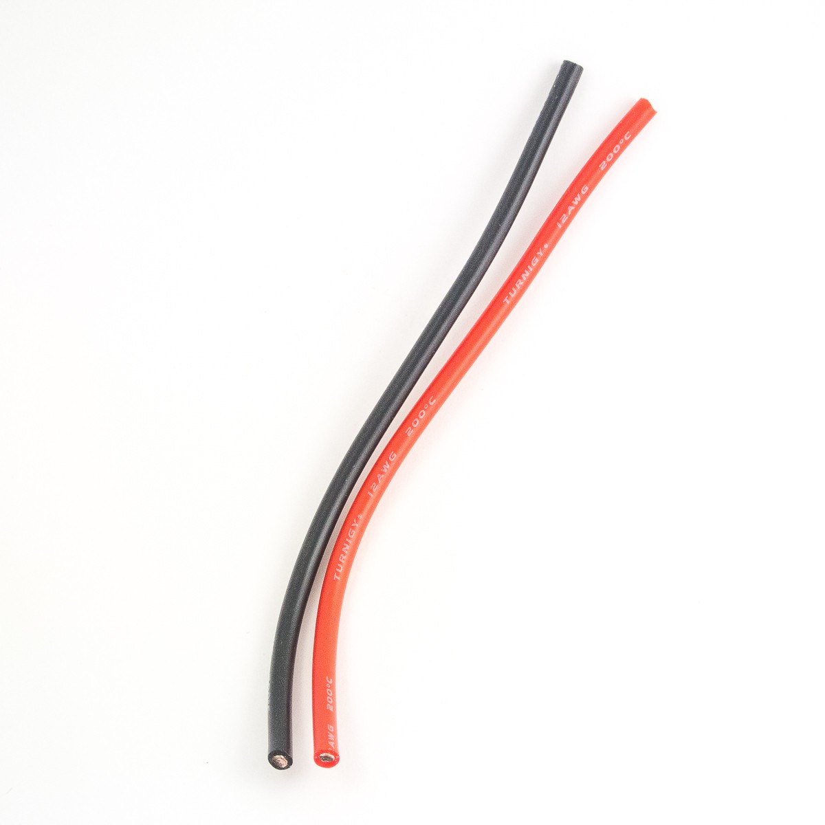 Silicon Wire 12AWG Pair Red + Black 15cm