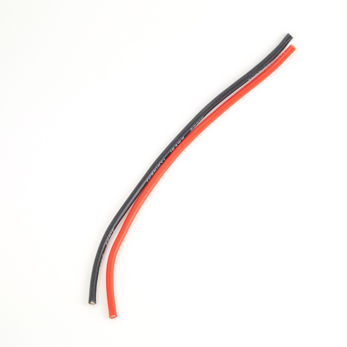 Silicon Wire 16AWG Pair Red + Black 15cm