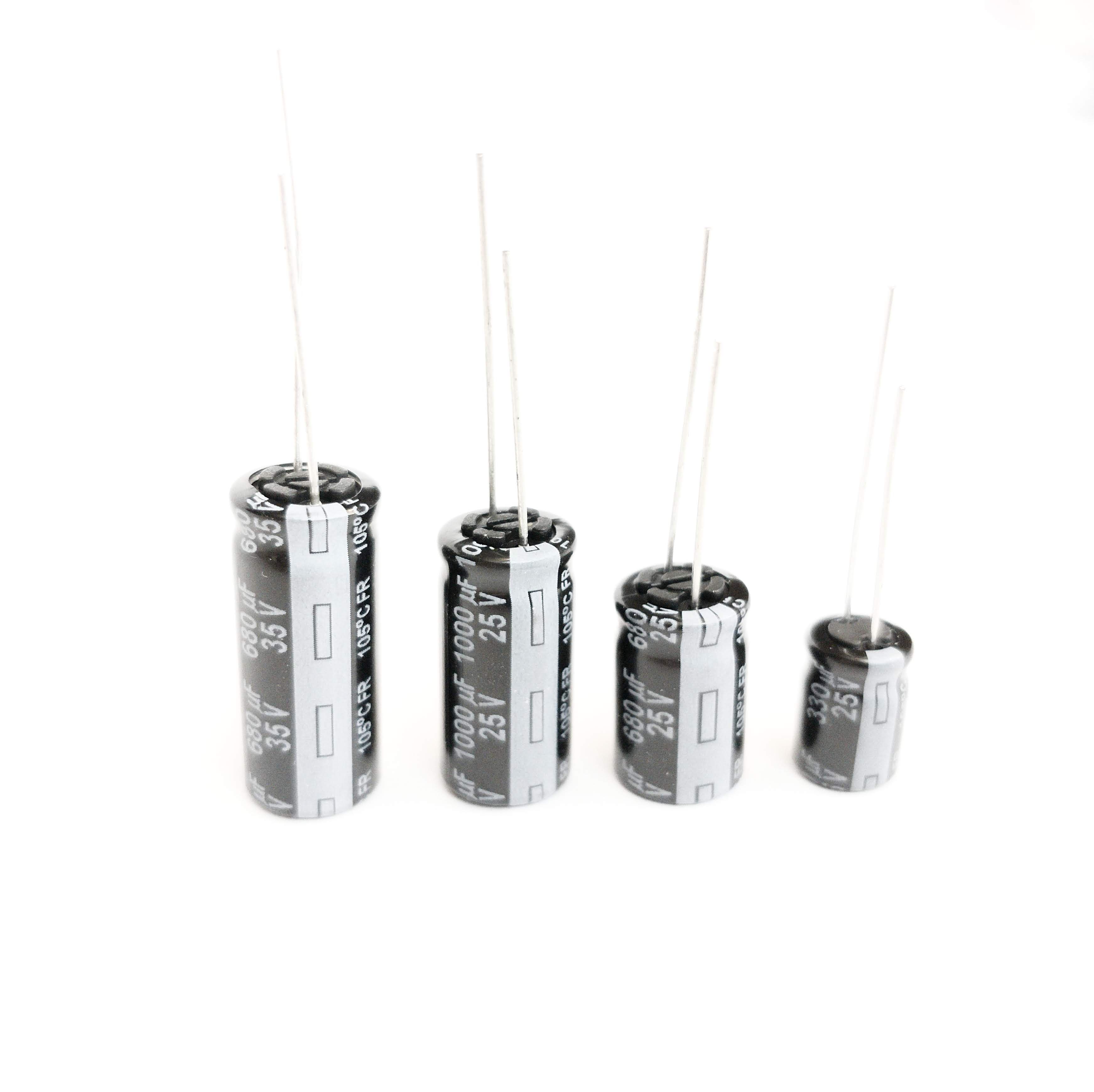 4x Low ESR capacitors different sizes up to 6S
