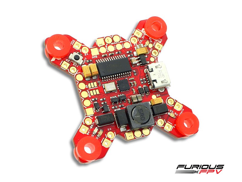 Furious FPV Fortini F4 OSD 32khz flight controller