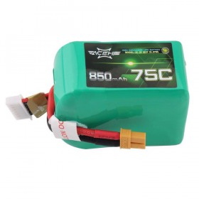 ACEHE 850mAh 6S 75C 22.2V LiPo Battery
