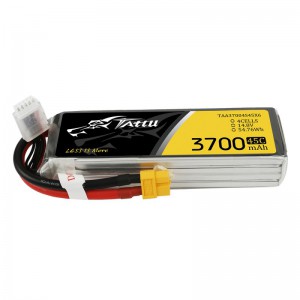 TATTU 4S 3700mAh 14.8V 45C Lipo battery