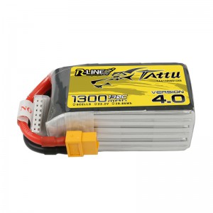 TATTU R-Line v4.0 1300mAh 6S 130C LiPo Battery